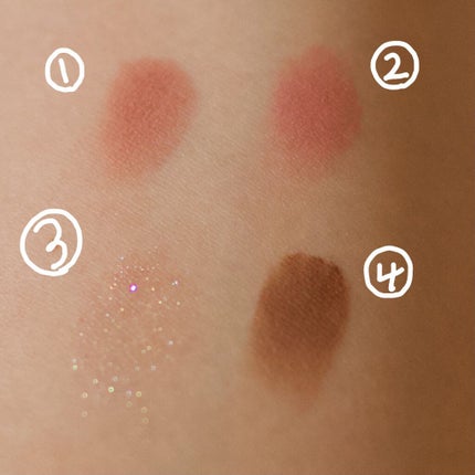 ベターザンアイズ/rom&nd/アイシャドウパレットを使ったクチコミ(4枚目)