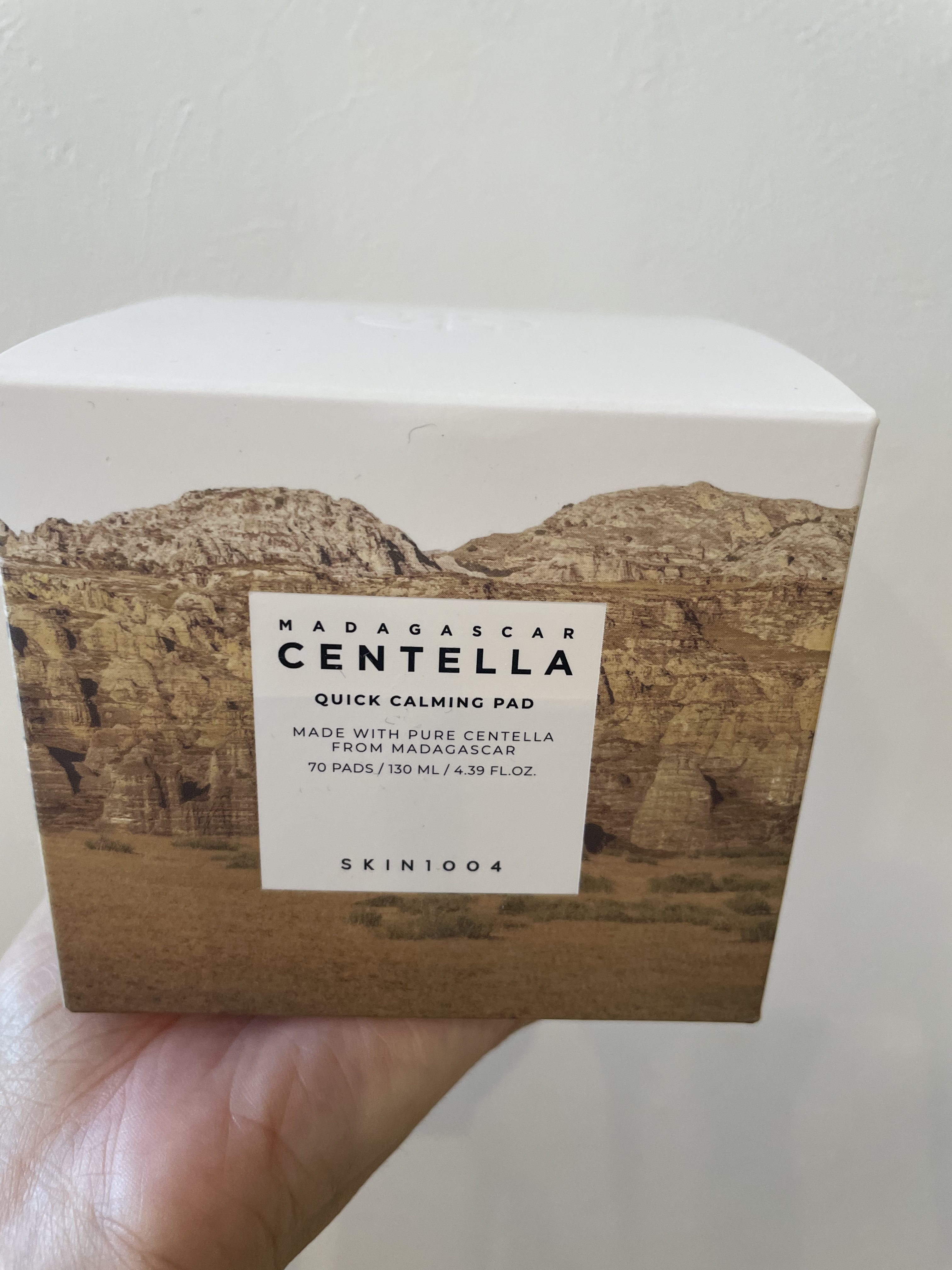 センテラ クイックカーミングパッド/SKIN1004/トナーパッドを使ったクチコミ（1枚目）