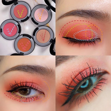 パウダー キス アイシャドウ/M・A・C/単色アイシャドウを使ったクチコミ(4枚目)