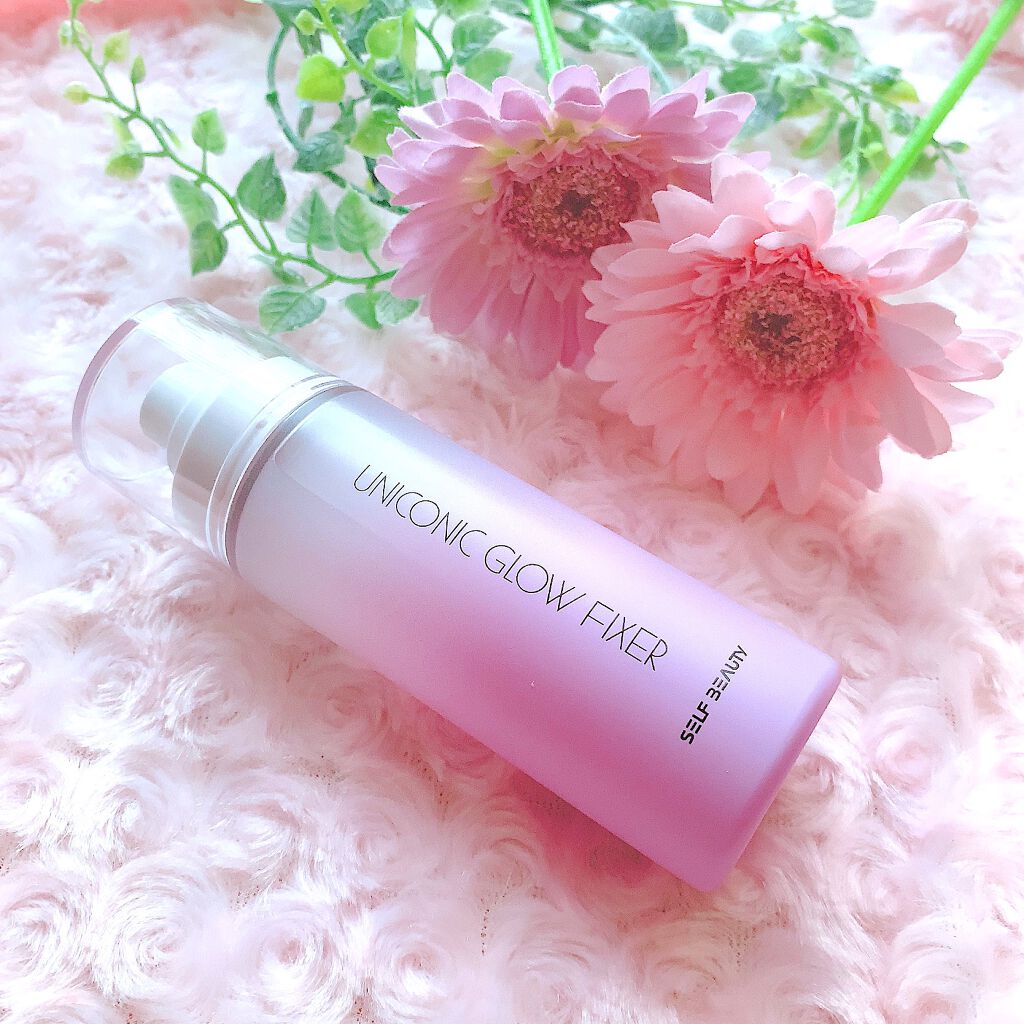 ユニコーン メイクアップグローフィックスミスト/SELF BEAUTY/フィックスミストを使ったクチコミ（1枚目）