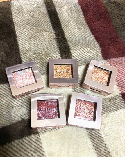 グリッタープリズム シャドウ/MISSHA/グリッターを使ったクチコミ(1枚目)