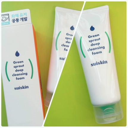 Green sprout deep cleansing foam/suiskin/洗顔フォームを使ったクチコミ(2枚目)