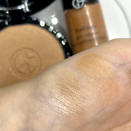 ルミナス シルク ゴールデン グロー パウダー/ジョルジオ アルマーニ ビューティ/パウダーチークを使ったクチコミ(9枚目)