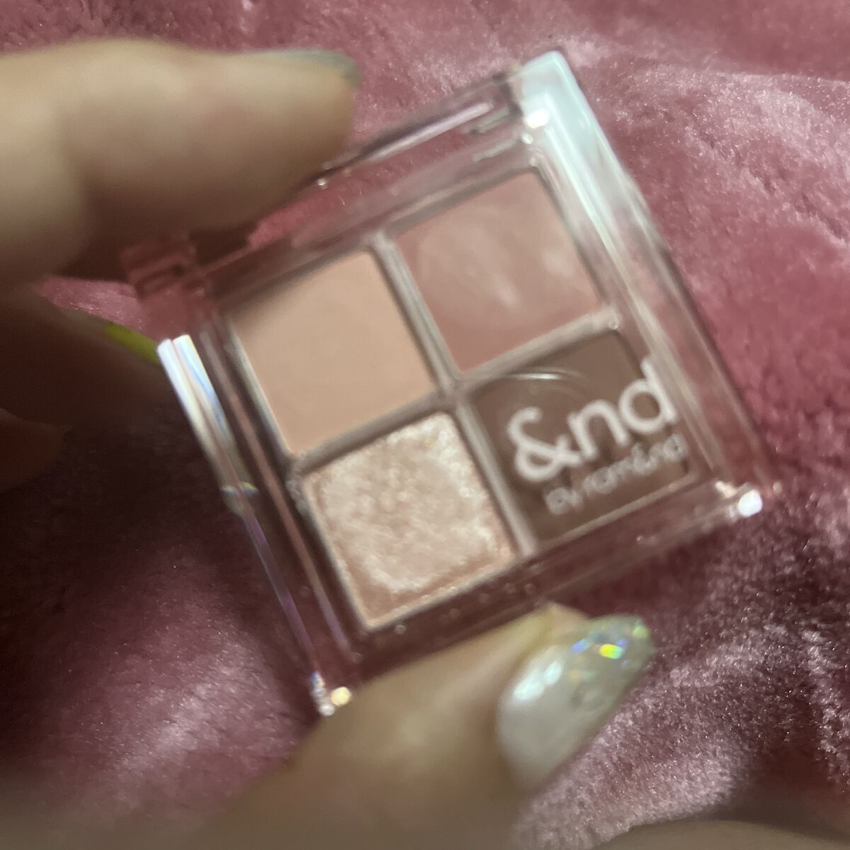 アンドバイロムアンド　メロウアイパレット/&nd by rom&nd/アイシャドウパレットを使ったクチコミ（2枚目）