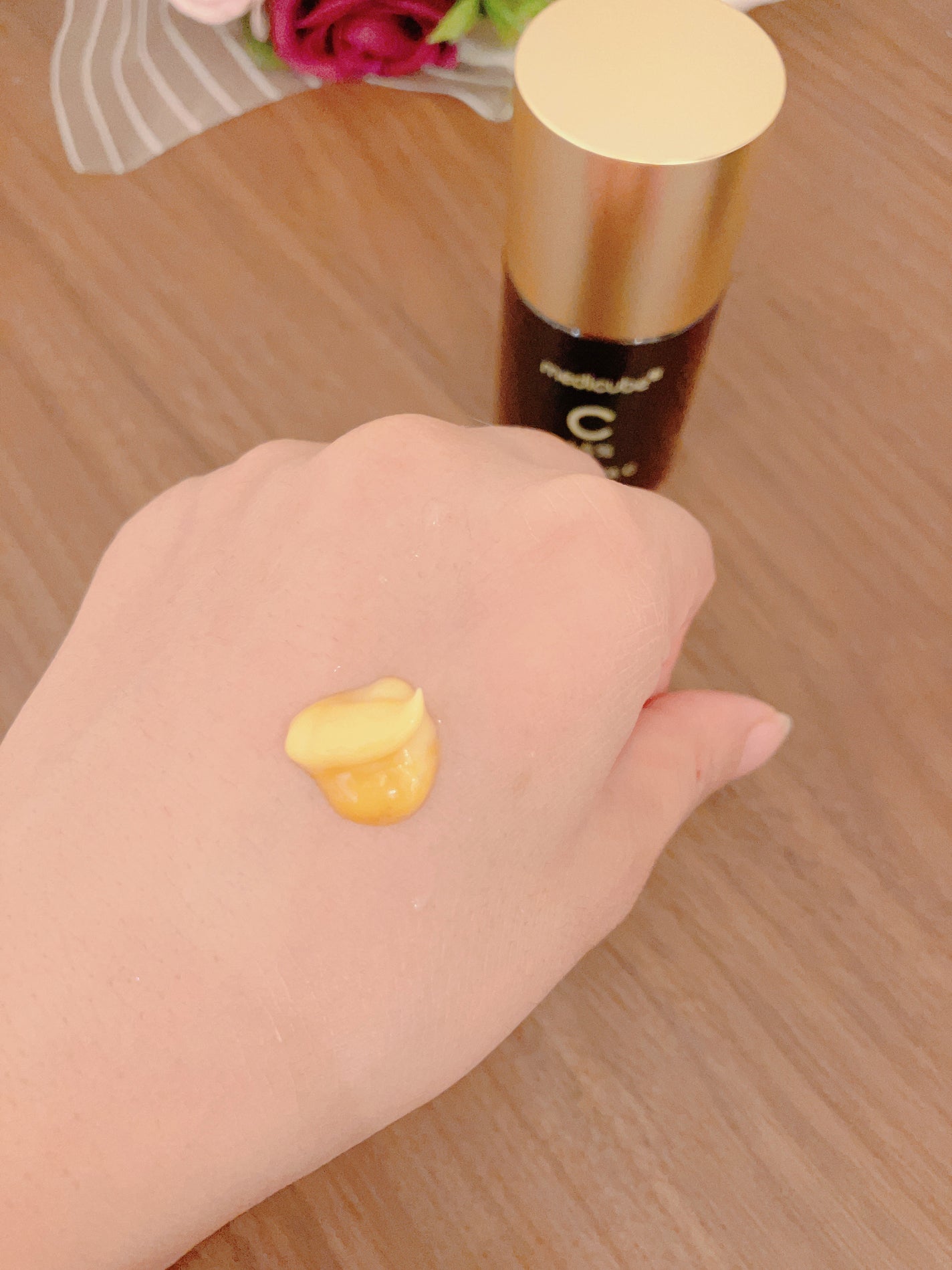 ディープビタCクリーム/MEDICUBE/フェイスクリームを使ったクチコミ(3枚目)