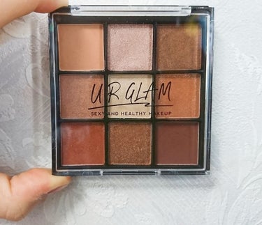 UR GLAM　BLOOMING EYE COLOR PALETTE/U R GLAM/パウダーアイシャドウを使ったクチコミ（2枚目）