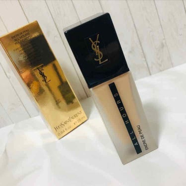 アンクル ド ポー オール アワーズ ファンデーション/YVES SAINT LAURENT BEAUTE/リキッドファンデーションを使ったクチコミ（1枚目）