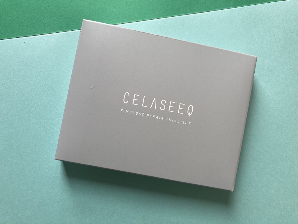 タイムレスリペア 未来肌おためしセット/CELASEEQ/スキンケアキットを使ったクチコミ（1枚目）