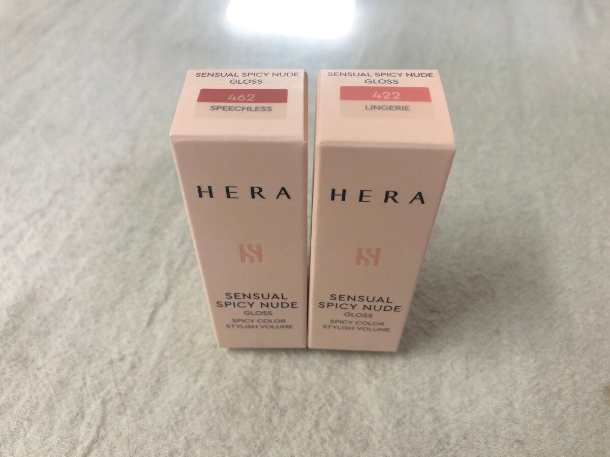 センシュアルスパイシーヌードグロス/HERA/リップグロスを使ったクチコミ(1枚目)