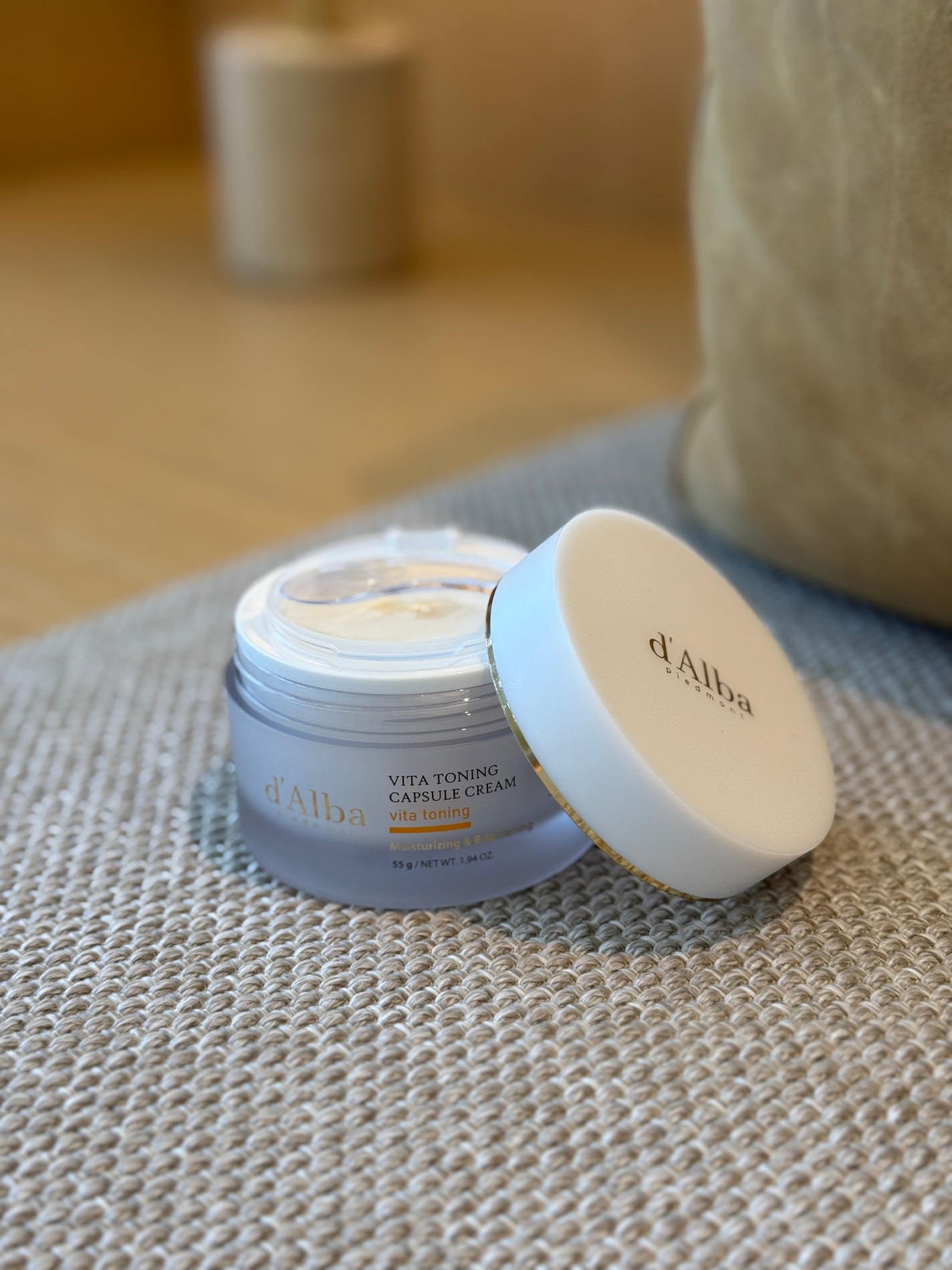 ビタトーニングカプセルクリーム/ダルバ/フェイスクリームを使ったクチコミ(1枚目)