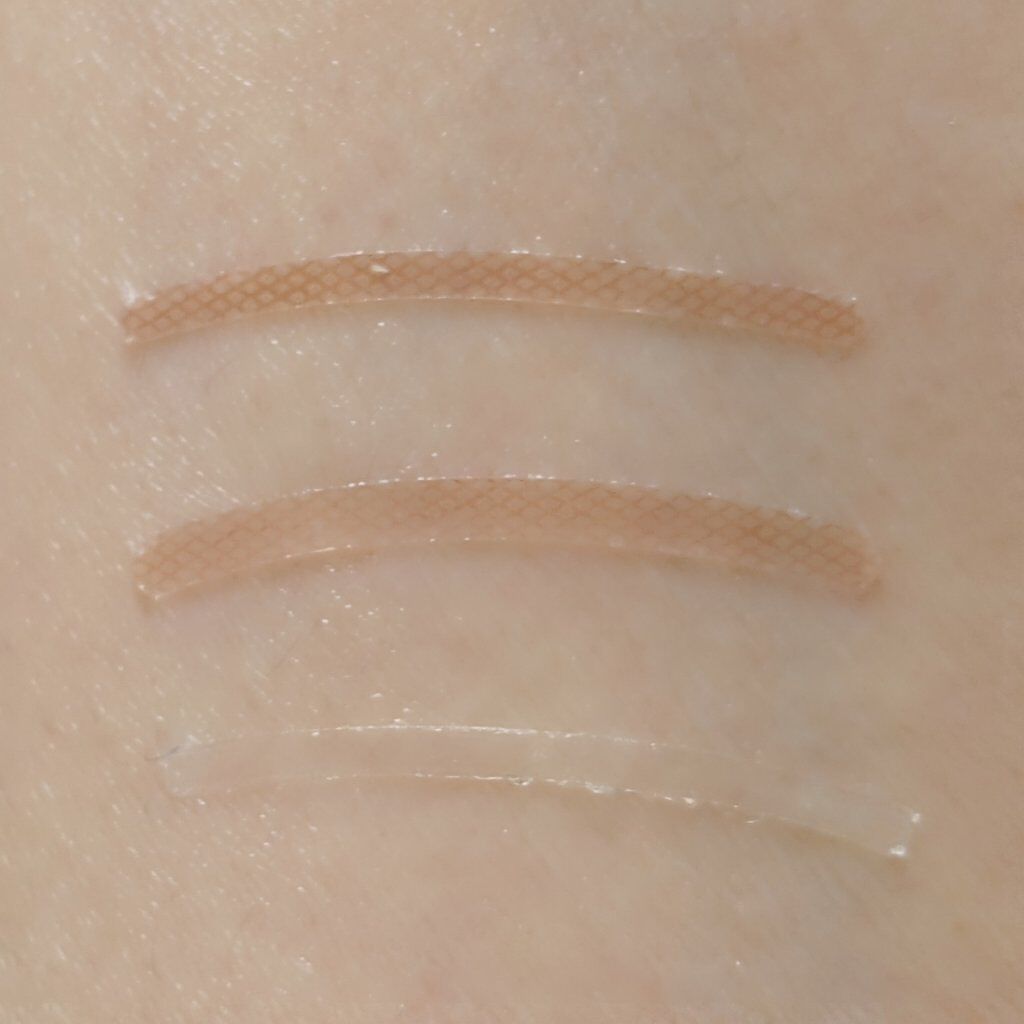 のびーるアイテープ（絆創膏タイプ、レギュラー）/DAISO/二重まぶた用アイテムを使ったクチコミ（3枚目）