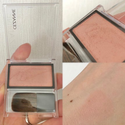ナチュラル チークN/CEZANNE/パウダーチークを使ったクチコミ(4枚目)