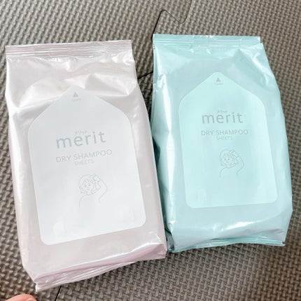 メリット ドライシャンプーシート すっきり爽快タイプ/メリット/ドライシャンプーを使ったクチコミ(4枚目)