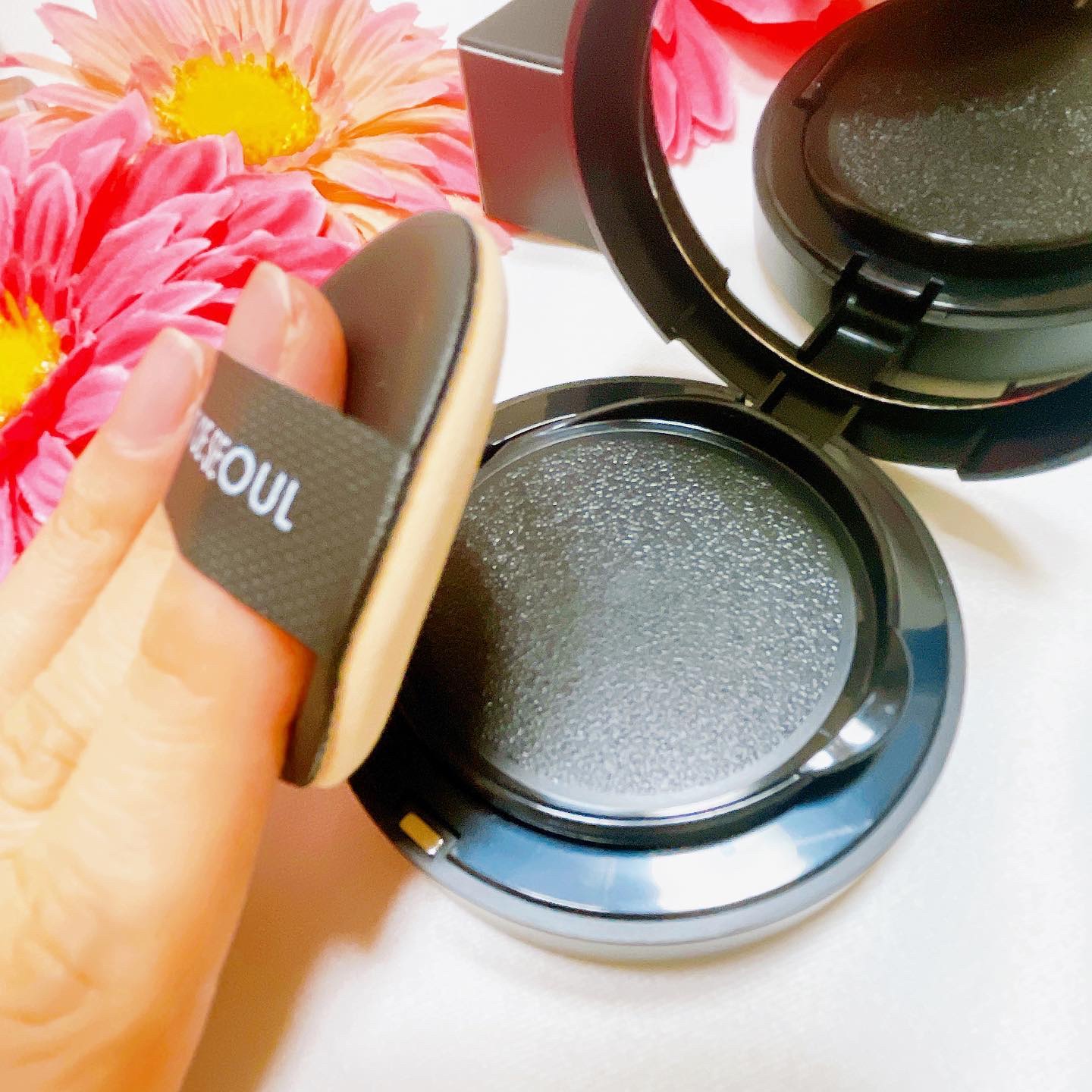 ジャビンドゥソウル ウインクファンデーションパクト/Javin De Seoul/クッションファンデーションを使ったクチコミ（3枚目）