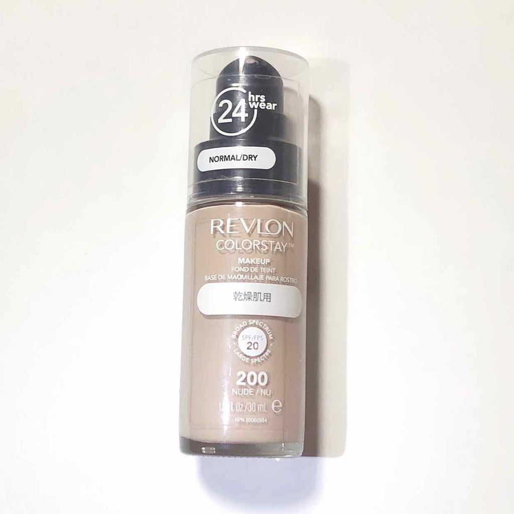 カラーステイ メイクアップ D/REVLON/リキッドファンデーションを使ったクチコミ(2枚目)