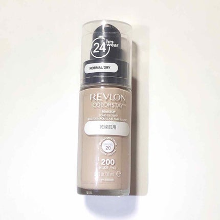 カラーステイ メイクアップ D/REVLON/リキッドファンデーションを使ったクチコミ(2枚目)