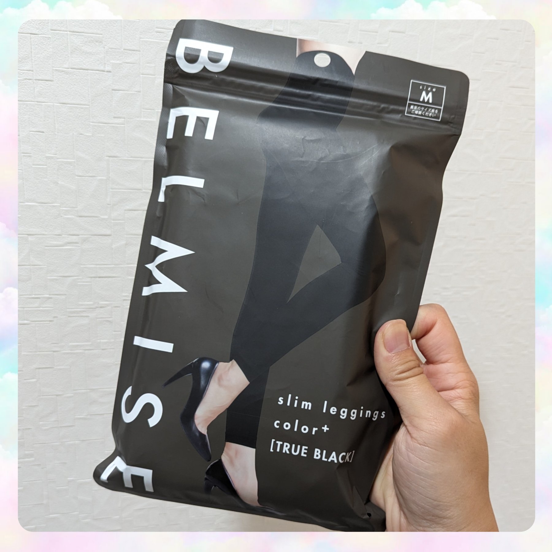 スリムレギンス color+/BELMISE/着圧ソックス・レギンスを使ったクチコミ（1枚目）