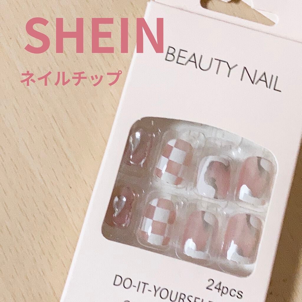 Ete on LIPS 「sheinのネイルチップ♥✼••┈┈••✼••┈┈••✼••┈..」(1枚目)