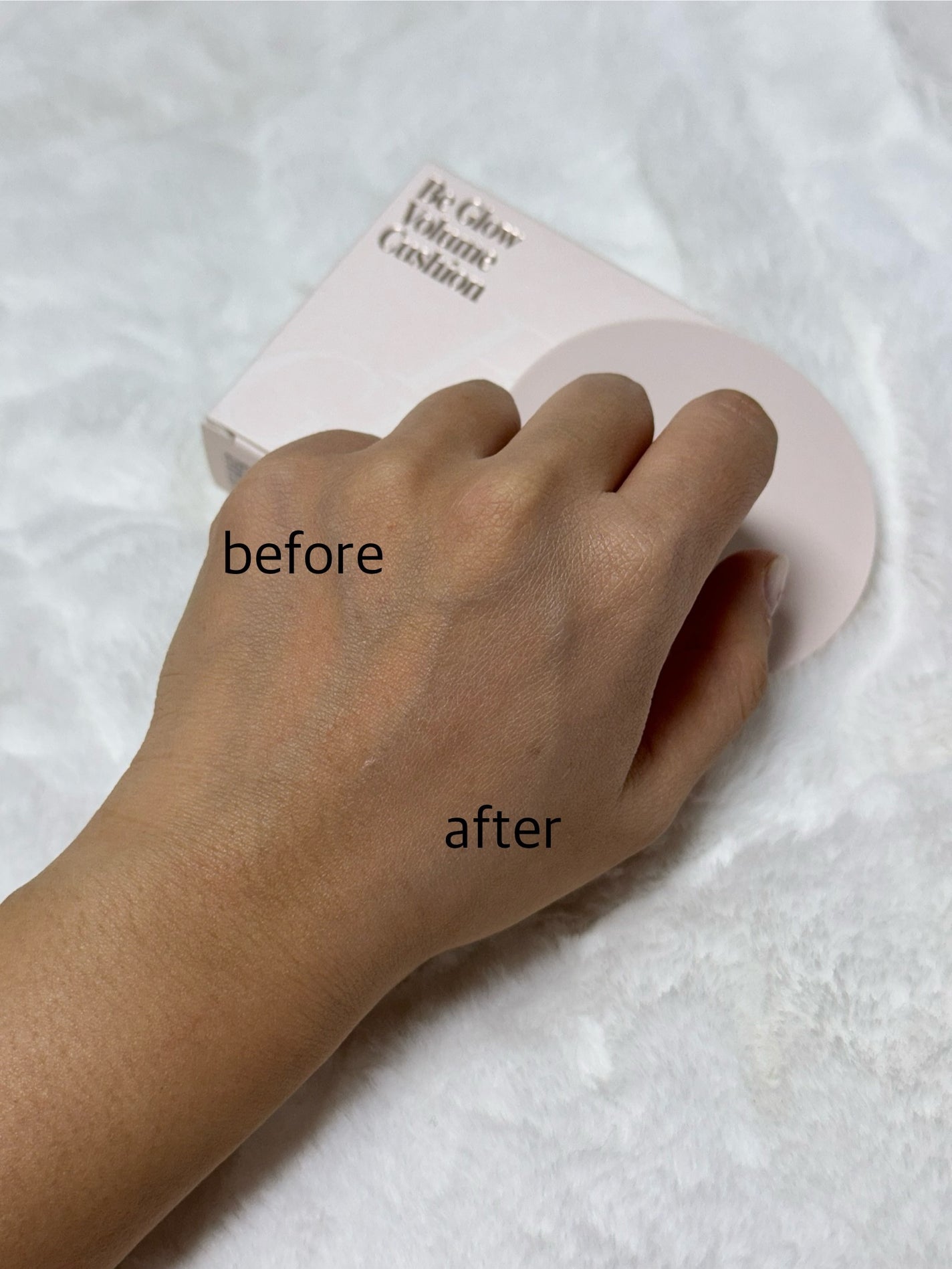 エスポア ビーグロー ボリュームクッション/espoir/クッションファンデーションを使ったクチコミ(3枚目)