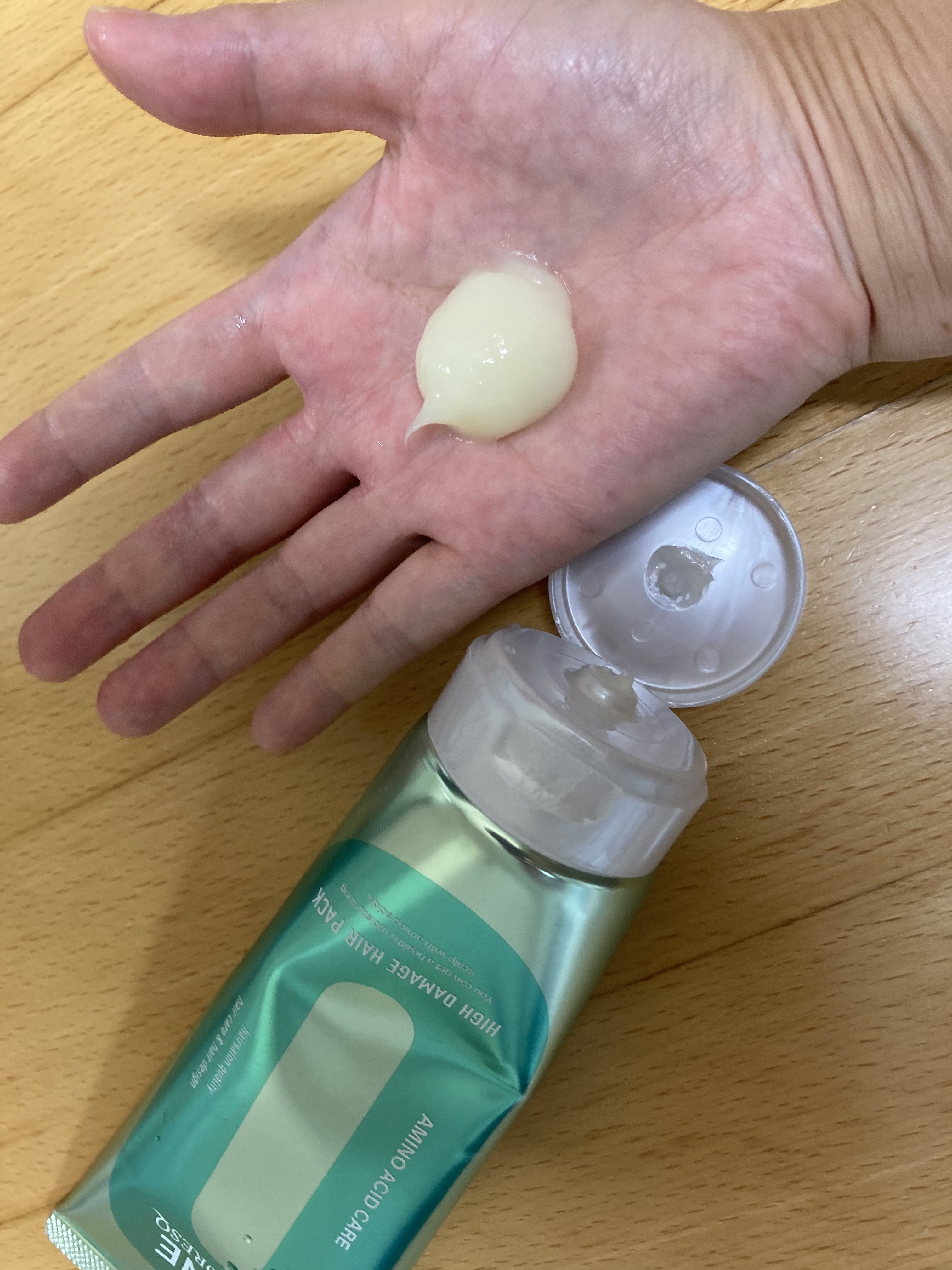 ワン アミノレスキュー ハイダメージヘアパック/アミノレスキュー/ヘアマスク・ヘアパックを使ったクチコミ（1枚目）