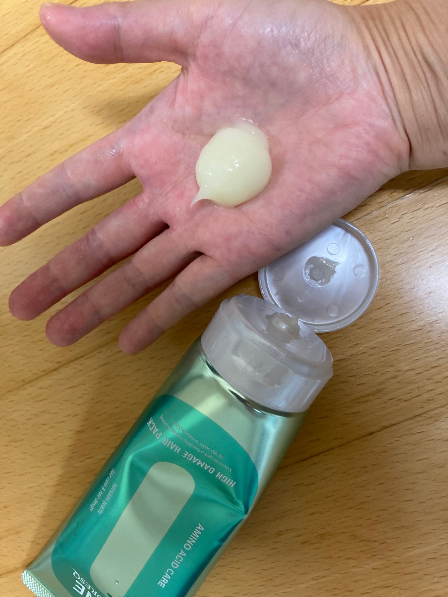 ワン アミノレスキュー ハイダメージヘアパック/アミノレスキュー/ヘアマスク・ヘアパックを使ったクチコミ(1枚目)