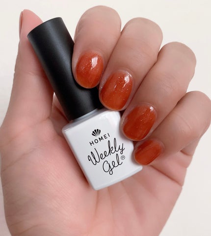 ウィークリージェル/HOMEI/ジェルネイルを使ったクチコミ(2枚目)