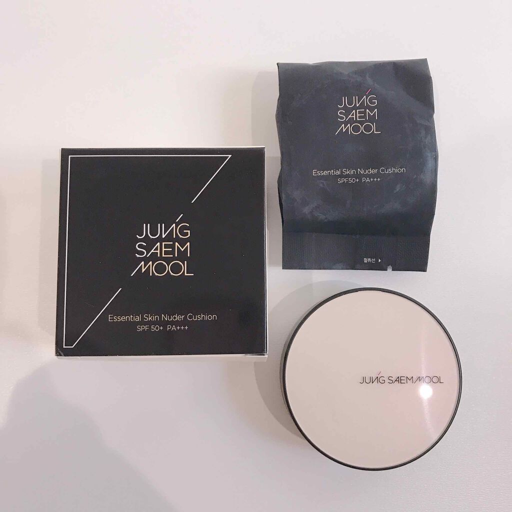 ジョンセンムル エッセンシャル スキン ヌーダー クッション/JUNG SAEM MOOL/クッションファンデーションを使ったクチコミ(1枚目)