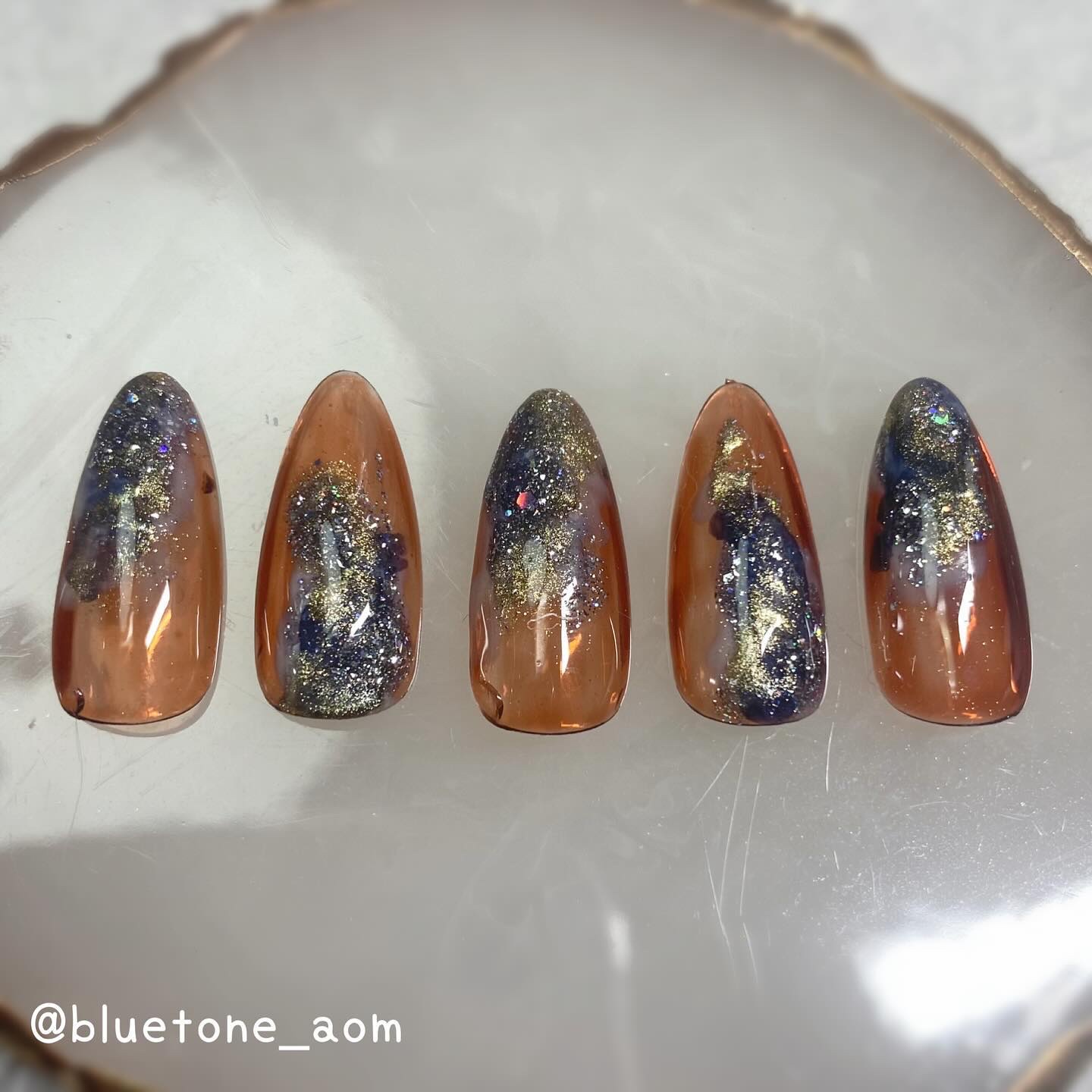 ジェルネイル（ライト対応）/セリア/ジェルネイルを使ったクチコミ（1枚目）