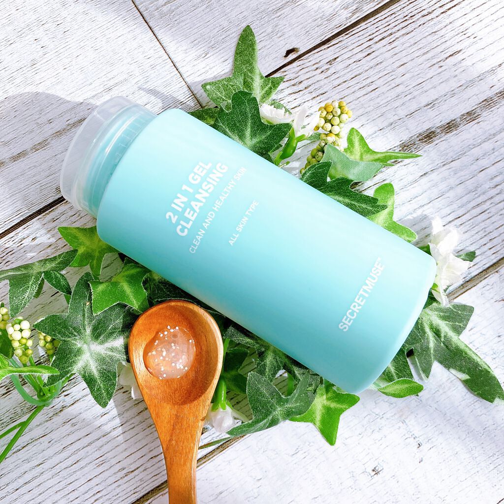 シークレットミューズ2in1ジェルクレンジング/SECRET MUSE/クレンジングジェルを使ったクチコミ(1枚目)