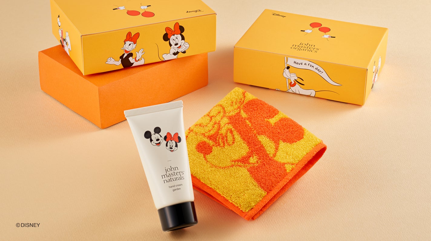 ハンドケアギフト<ミッキー&フレンズ限定デザイン> john masters organics