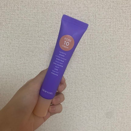 ポアーテンクリーム/DEWYCEL/化粧下地を使ったクチコミ(1枚目)