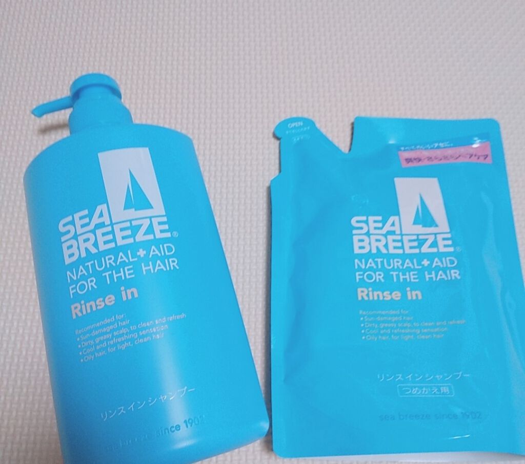 リンスインシャンプー/シーブリーズ/市販シャンプーを使ったクチコミ(2枚目)
