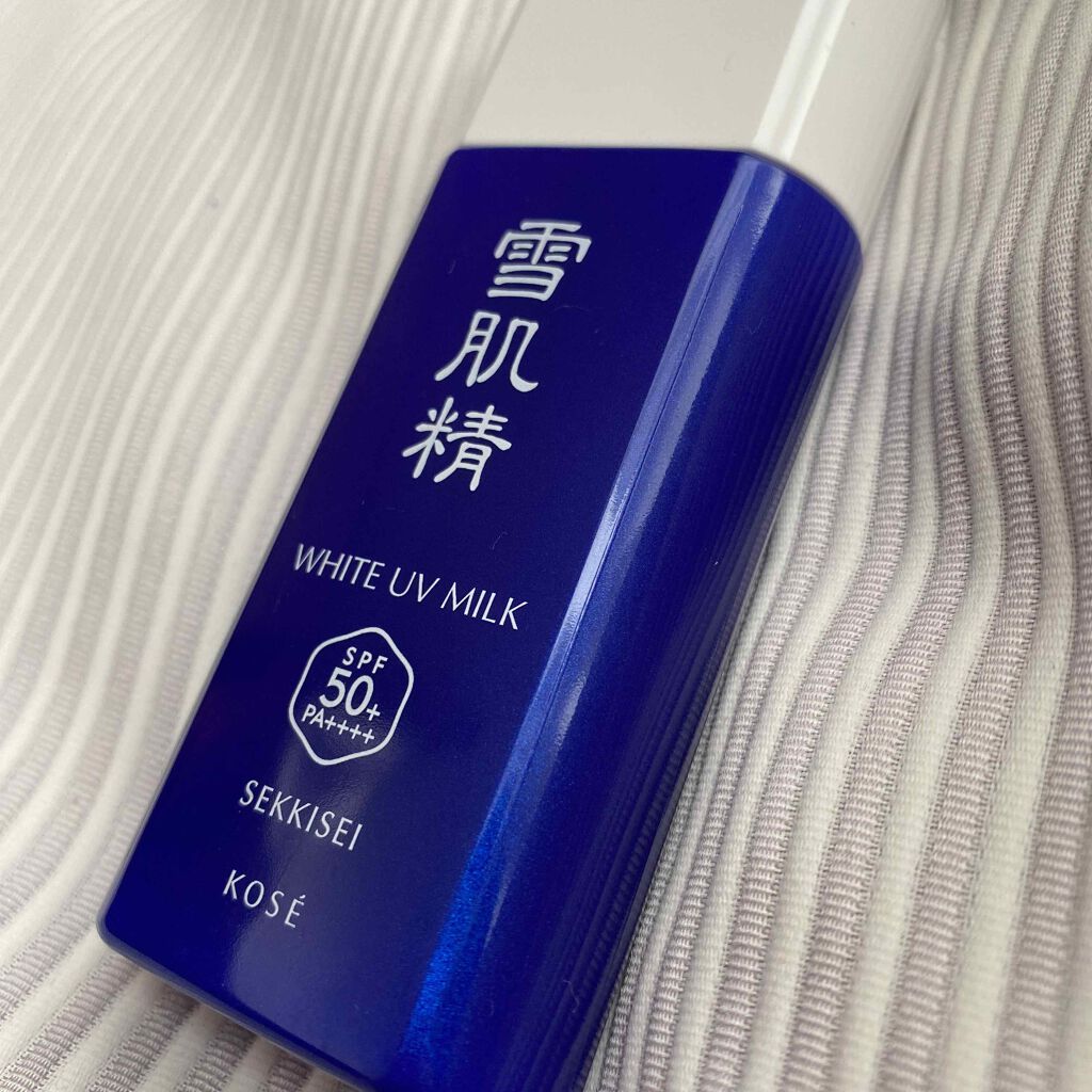 ホワイト UV ミルク/雪肌精/日焼け止めミルクを使ったクチコミ（1枚目）