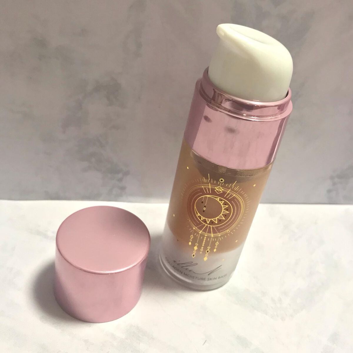 コラーゲンモイスチャースキンベース/illuN/化粧下地を使ったクチコミ(3枚目)