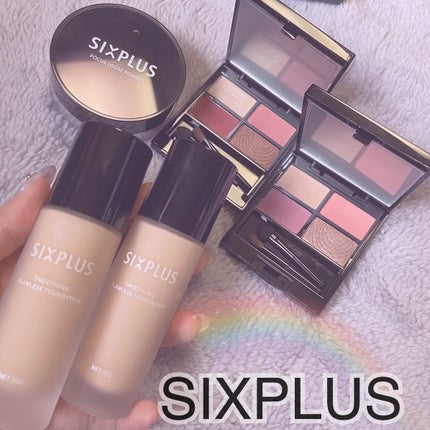 SIXPLUS ソフト フォーカス ブライト二ングルースパウダー/SIXPLUS/ルースパウダーを使ったクチコミ(1枚目)