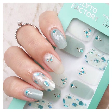 ネイルフィット ジェルネイルシール/GELATO FACTORY/ネイルシールを使ったクチコミ(1枚目)