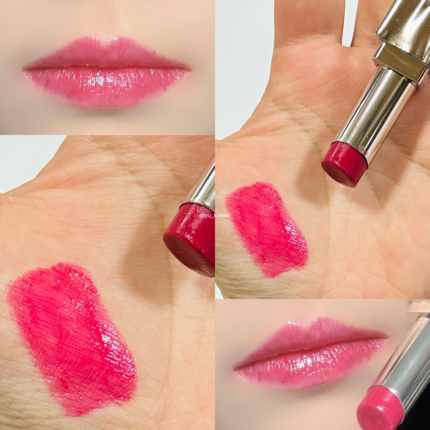 MELTING FIT SHINE BALM/Lummir/口紅を使ったクチコミ(6枚目)