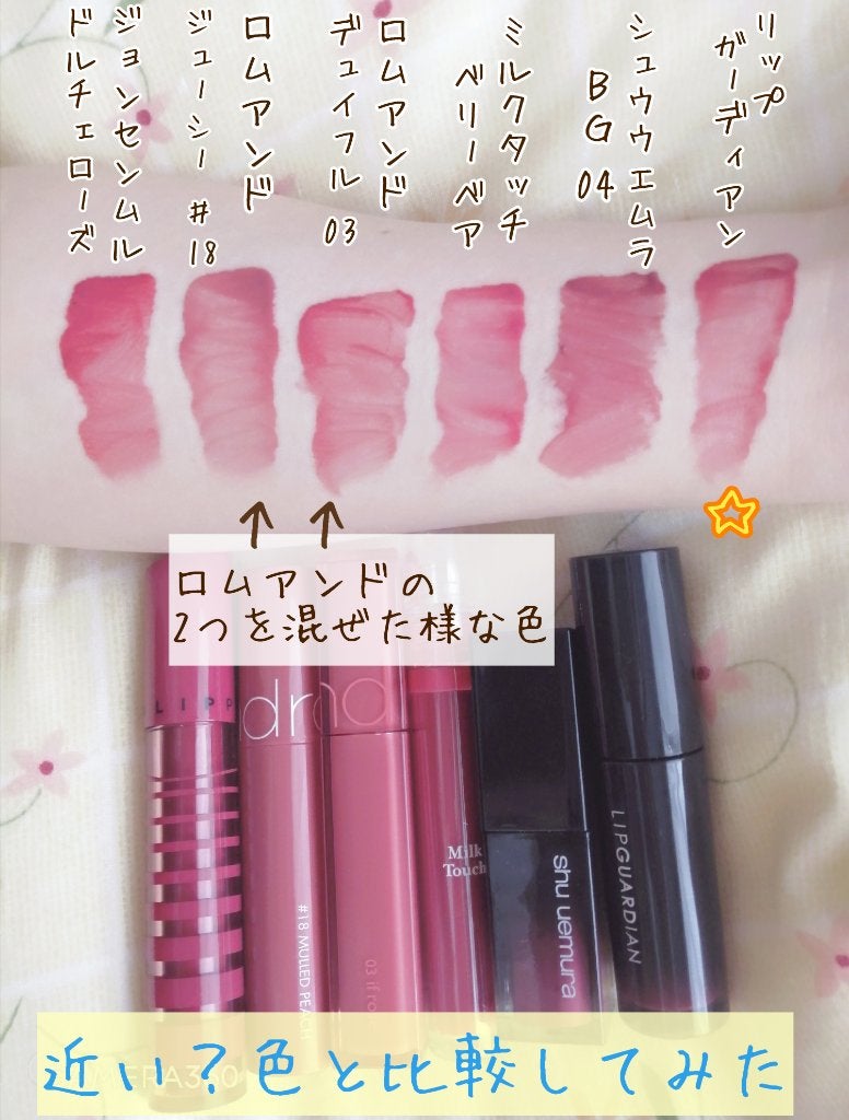 グロウラッピングティント/LIPGUARDIAN/リップティントを使ったクチコミ(3枚目)