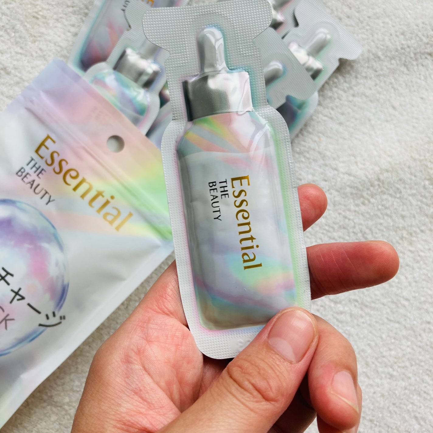 ザビューティ うるツヤチャージヘアパック/エッセンシャル/ヘアマスク・ヘアパックを使ったクチコミ(2枚目)