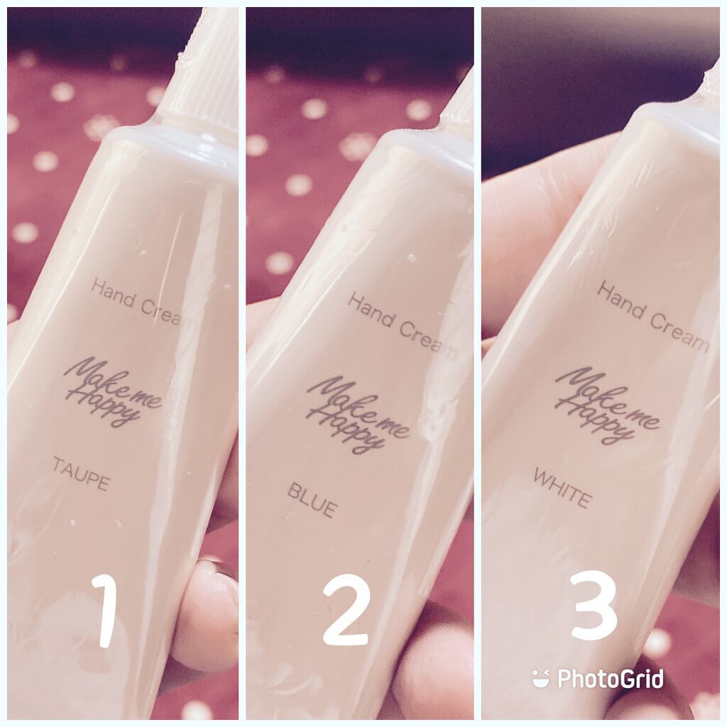 メイクミーハッピー ハンドクリーム WHITE/キャンメイク/ハンドクリームを使ったクチコミ(2枚目)