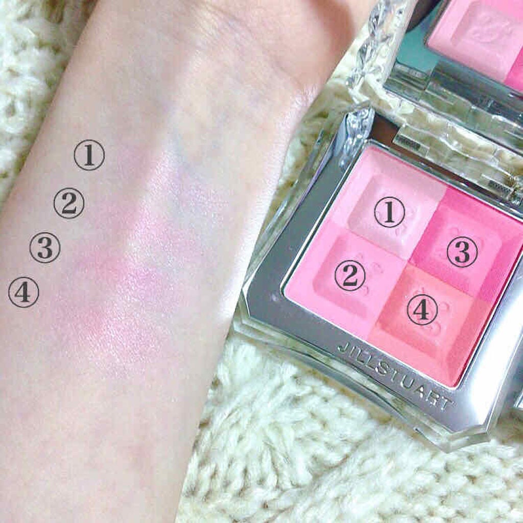 ミックスブラッシュ コンパクト N/JILL STUART/パウダーチークを使ったクチコミ(2枚目)