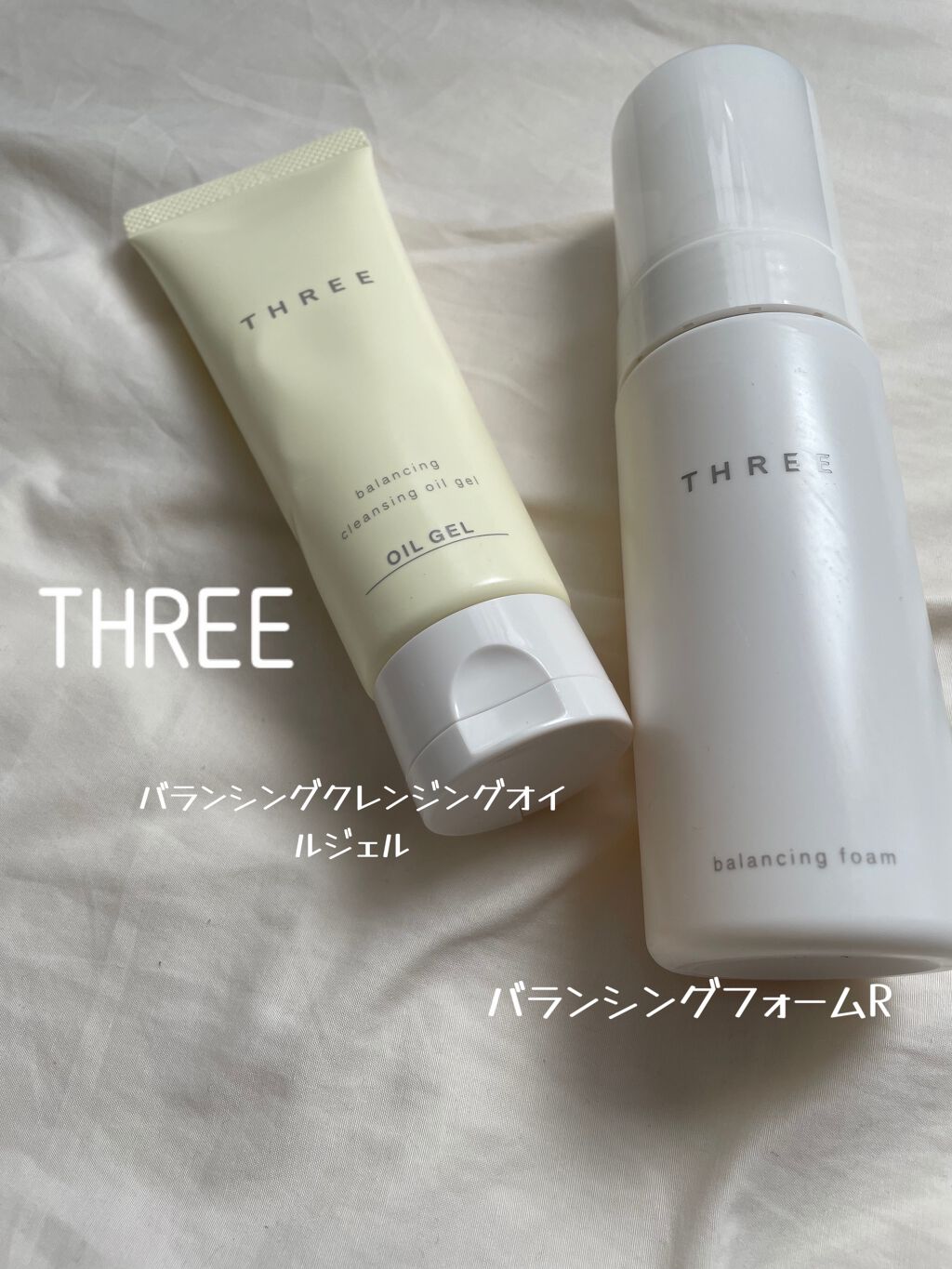 バランシング フォーム R/THREE/洗顔フォームを使ったクチコミ(1枚目)