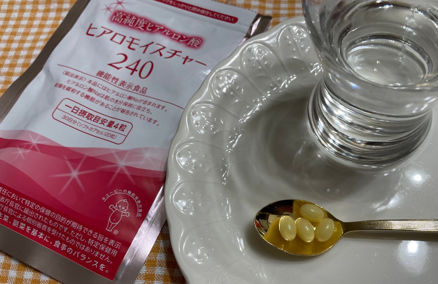 ヒアロモイスチャー240/キユートピア/美容サプリメントを使ったクチコミ(3枚目)