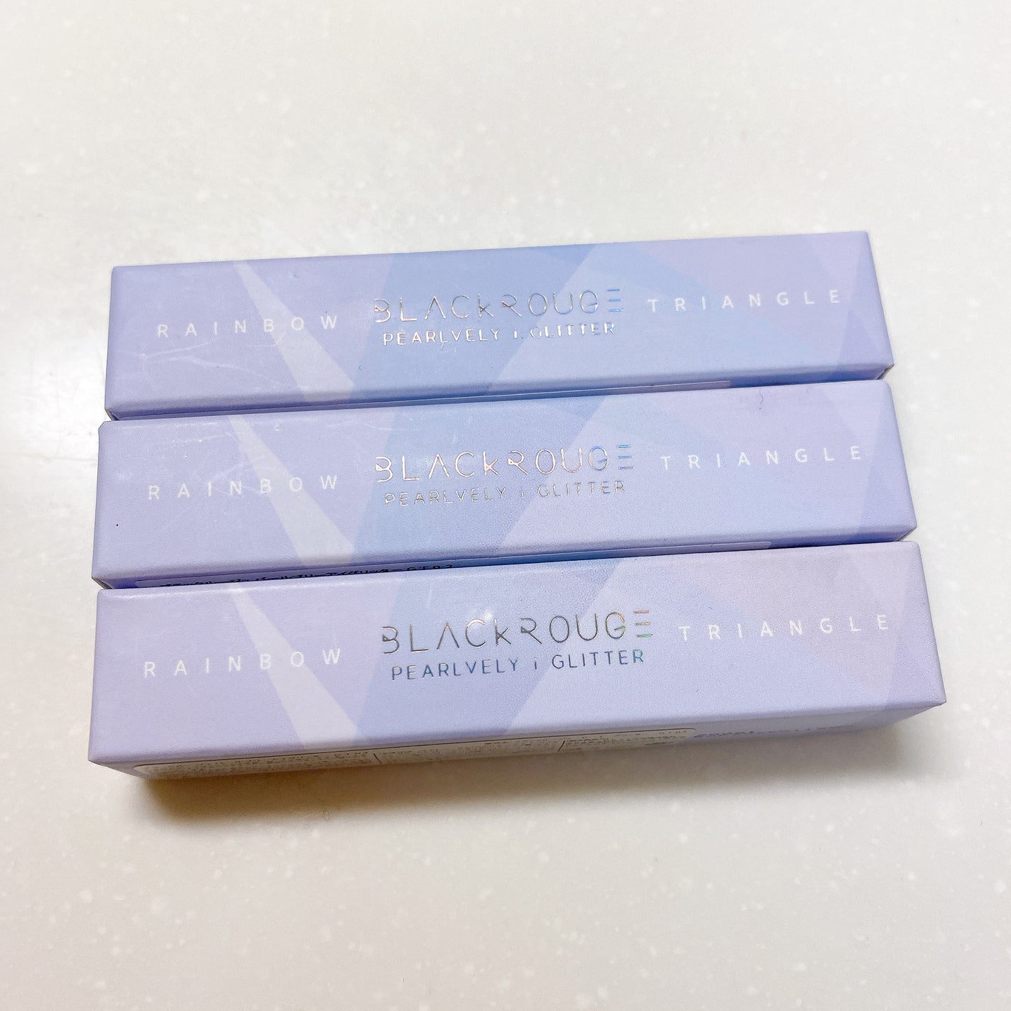 パールブリー アイグリッター トライアングル/BLACK ROUGE/グリッターを使ったクチコミ(6枚目)