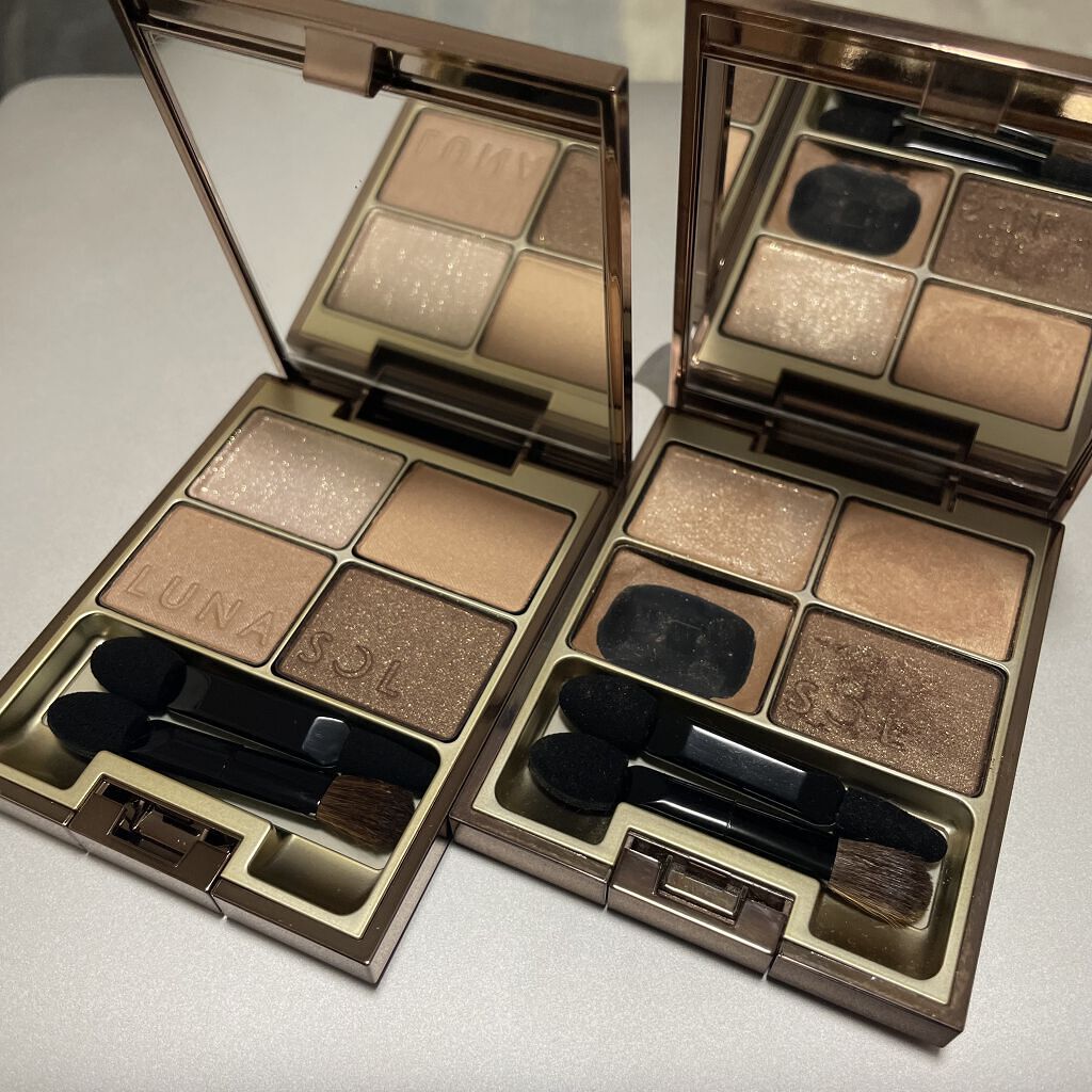 スキンモデリングアイズ/LUNASOL/アイシャドウパレットを使ったクチコミ（1枚目）