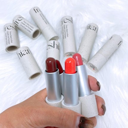 センシュアルビーガンリップバーム/freshian/口紅を使ったクチコミ(7枚目)