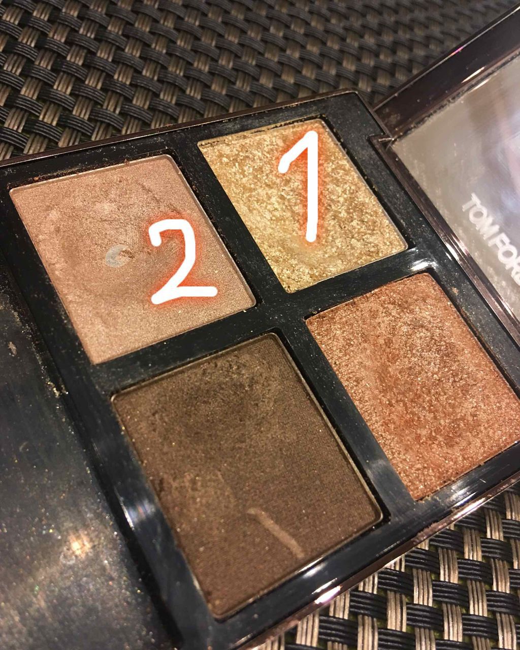 アイ カラー クォード/TOM FORD BEAUTY/アイシャドウパレットを使ったクチコミ(3枚目)