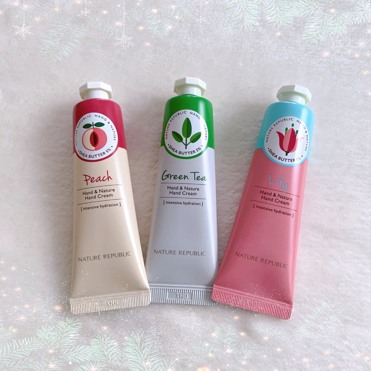 ハンドクリーム(グリーンティー) /ネイチャーリパブリック/ハンドクリームを使ったクチコミ(1枚目)