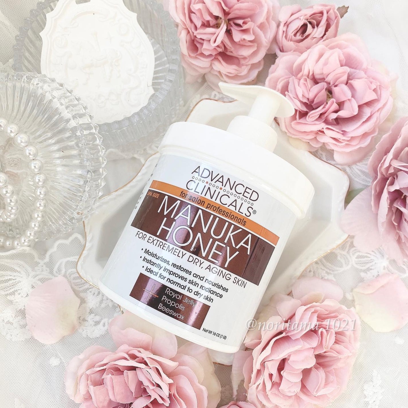 マヌカハニークリーム /ADVANCED CLINICALS/オールインワン化粧品を使ったクチコミ(6枚目)