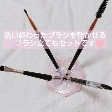 メイクブラシ専用クリーナー/DAISO/その他化粧小物を使ったクチコミ(6枚目)